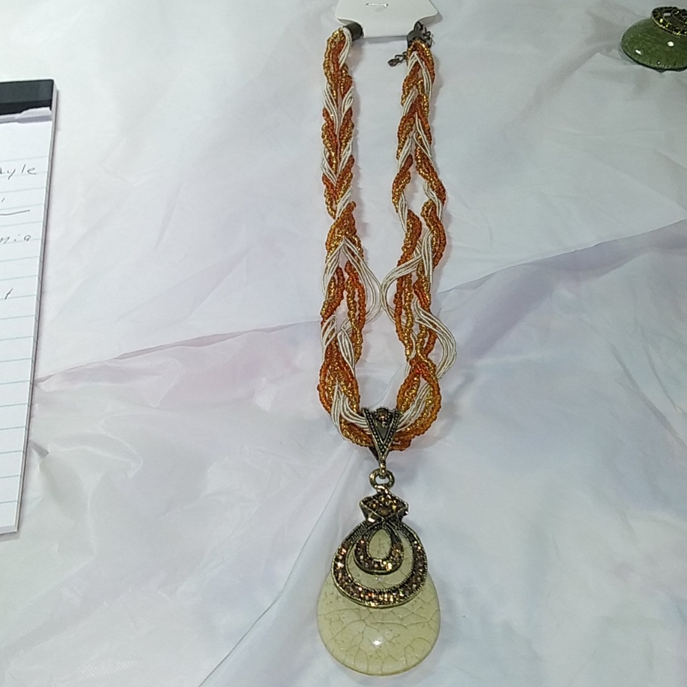 Retro Bohemian Style Necklace 18”